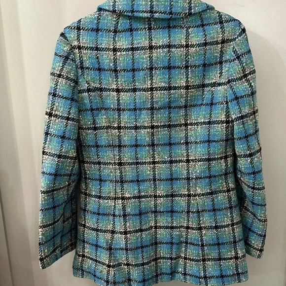 PENDLETON Vintage Wool Boucle Tweed Knit Skirt Suit Made in USA Womens Size 12 - Picture 4 of 11